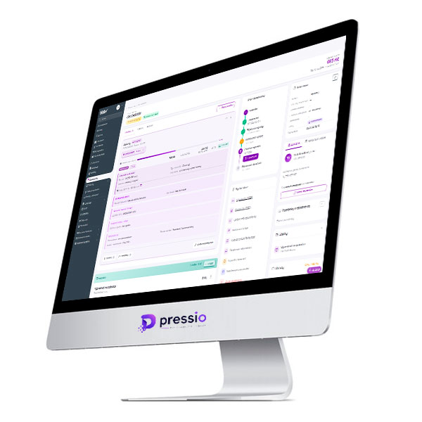 Pressio — ukázka systému